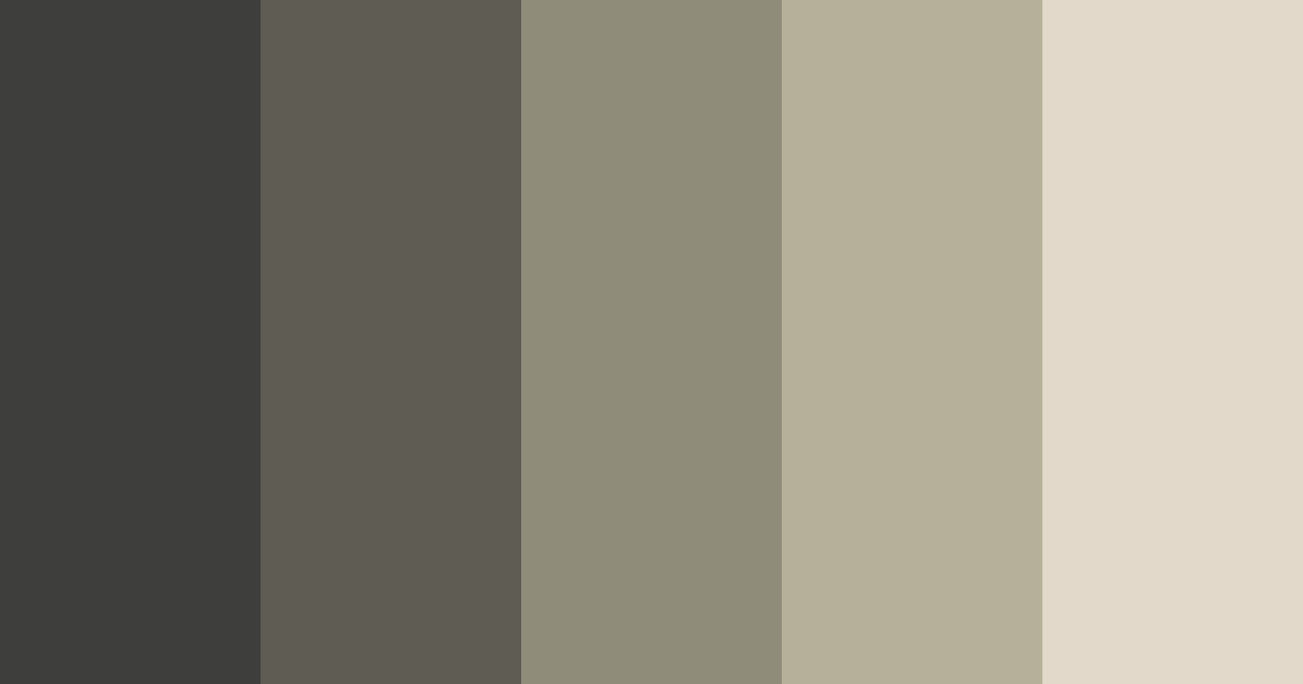 Download earthy elegance color palette PNG image (landscape)
