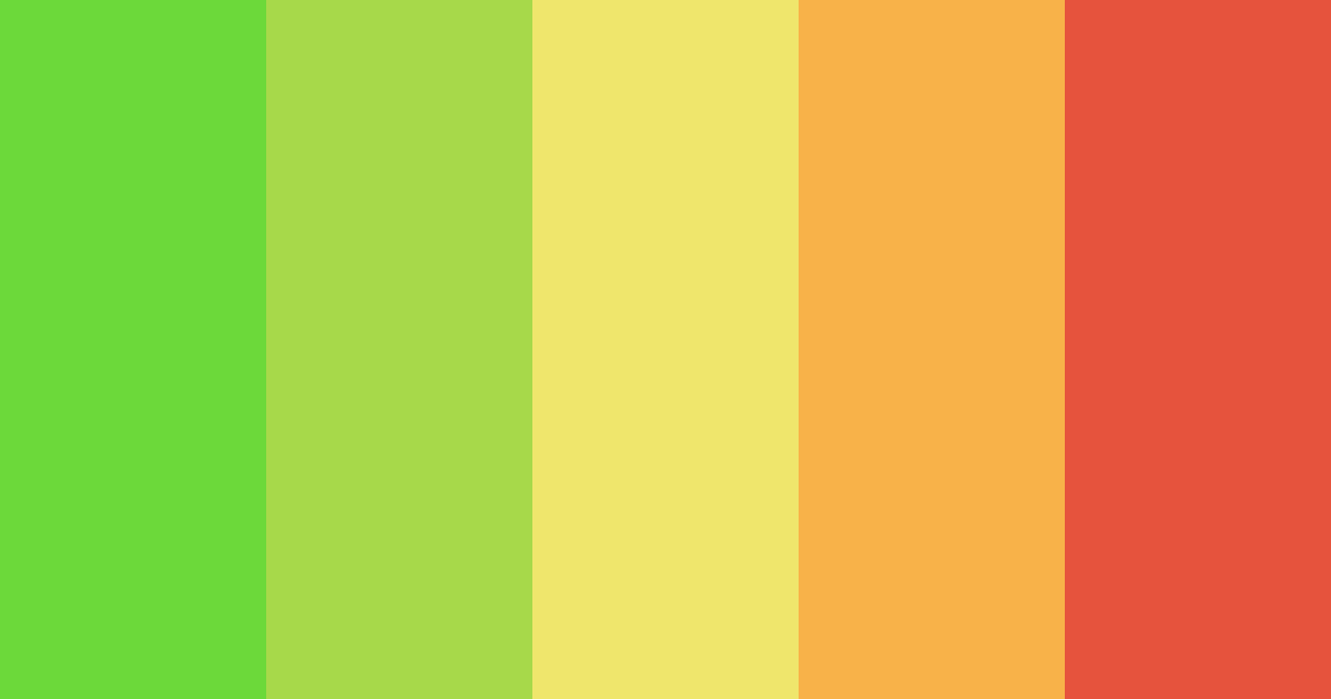 Download bright garden color palette PNG image (landscape)