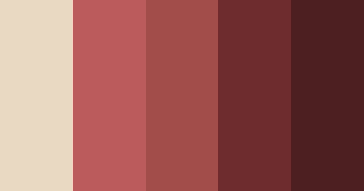 Download rough ivory/wine color palette PNG image (landscape)