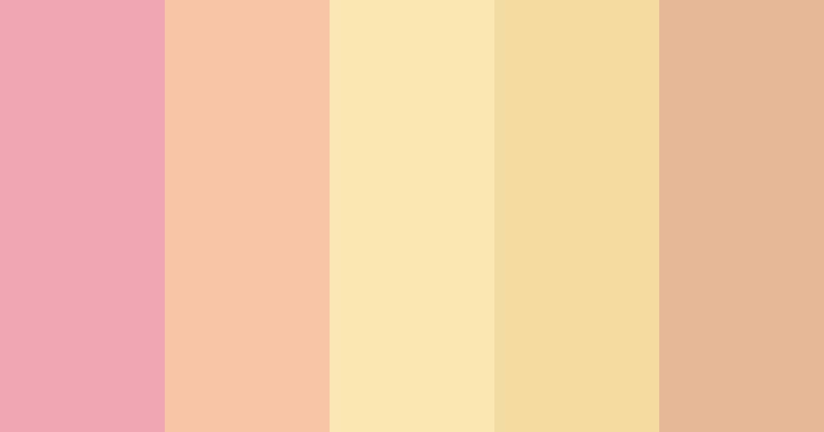Download gift of care color palette PNG image (landscape)