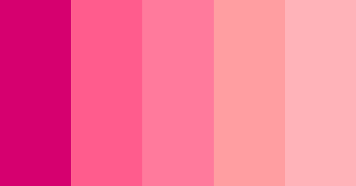 Download bold blossom color palette PNG image (landscape)