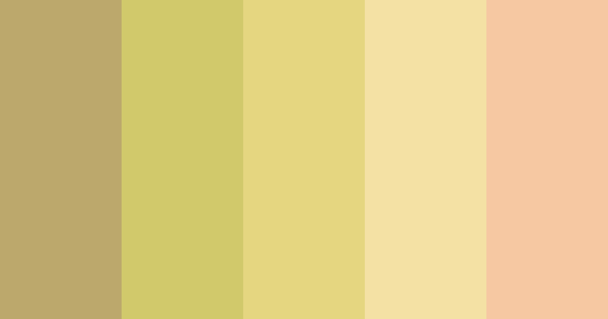 Download amber sage color palette PNG image (landscape)