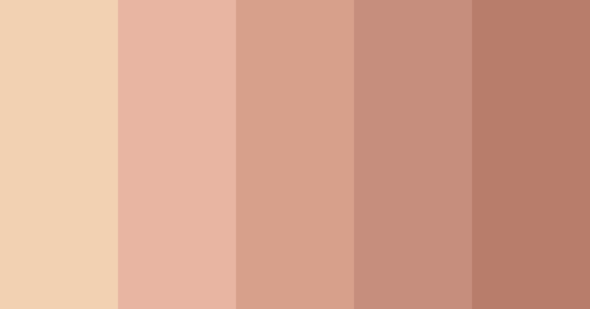 Download skin glow color palette PNG image (landscape)