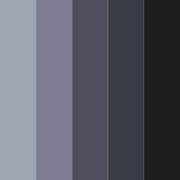 Wolf in Monochromatic Color Palettes