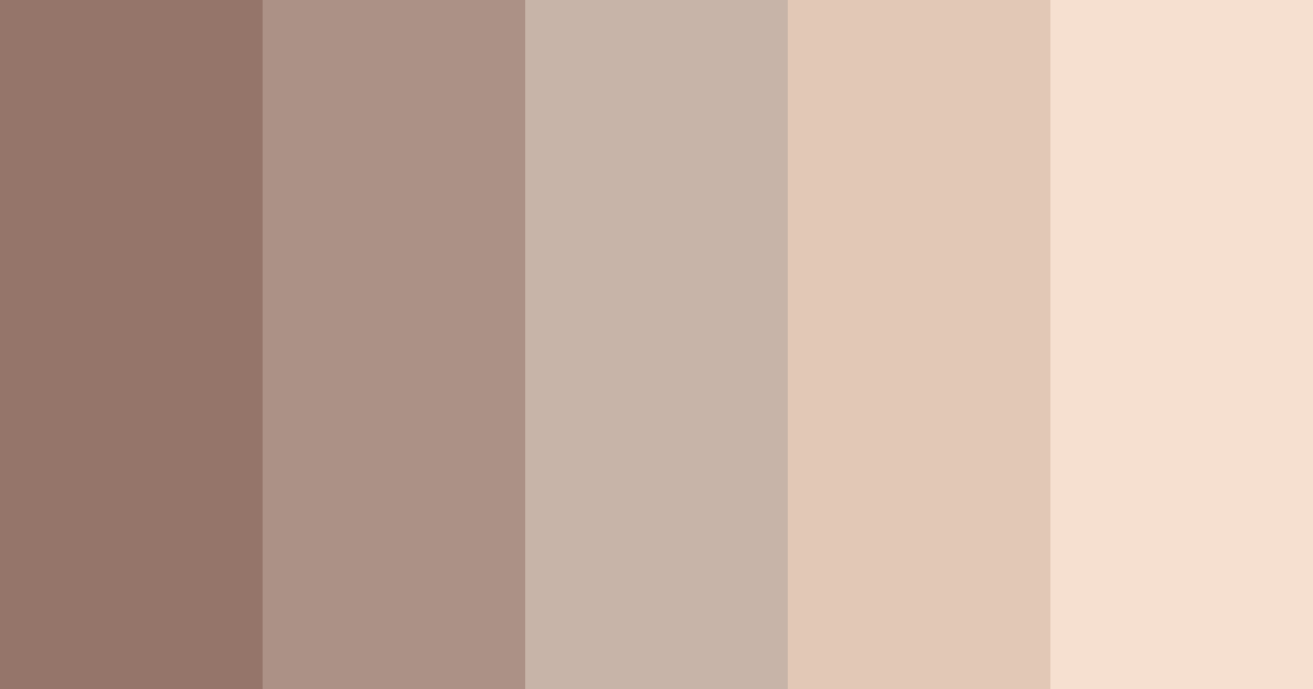 Darker Skin Tone Color Palette