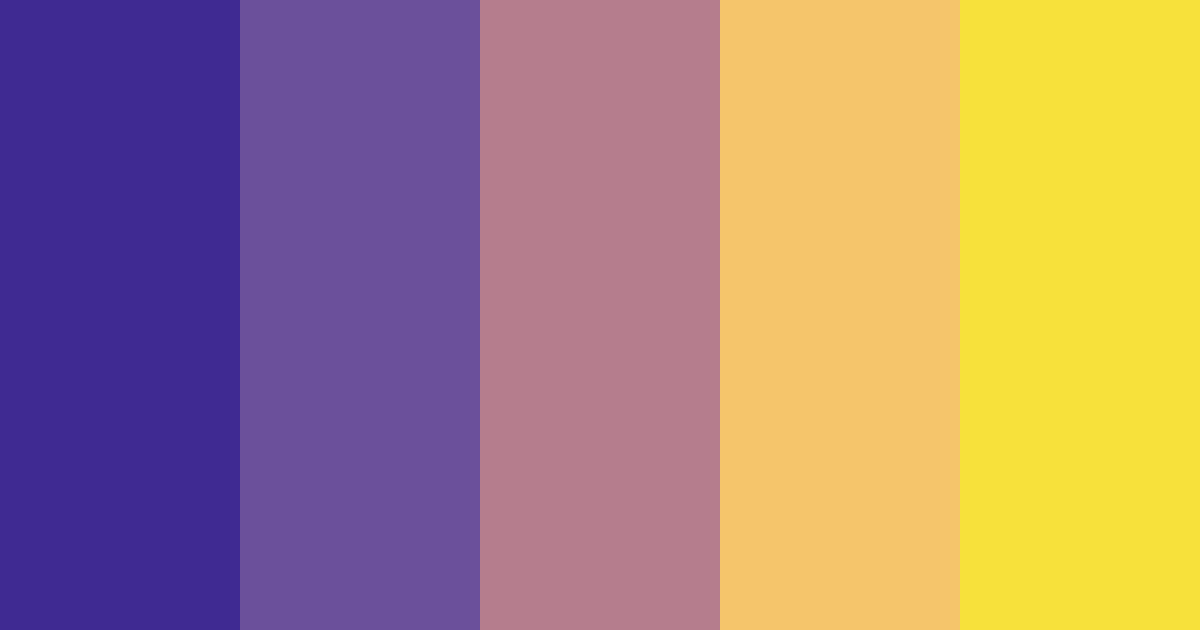 Download vintage odyssey color palette PNG image (landscape)