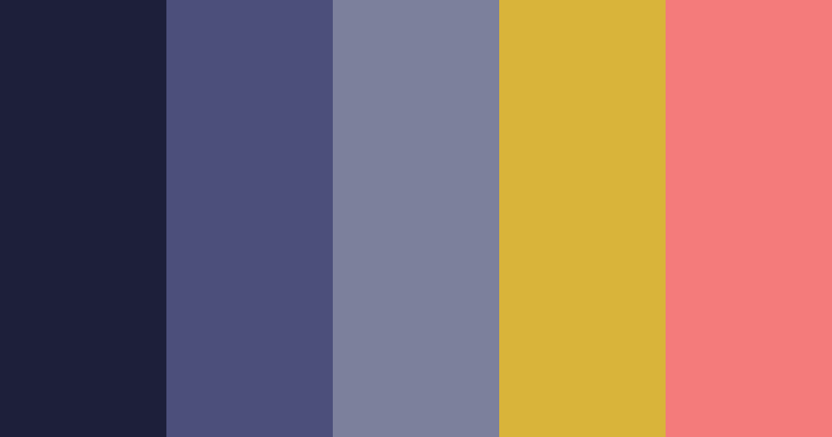 Download galactic odyssey color palette PNG image (landscape)