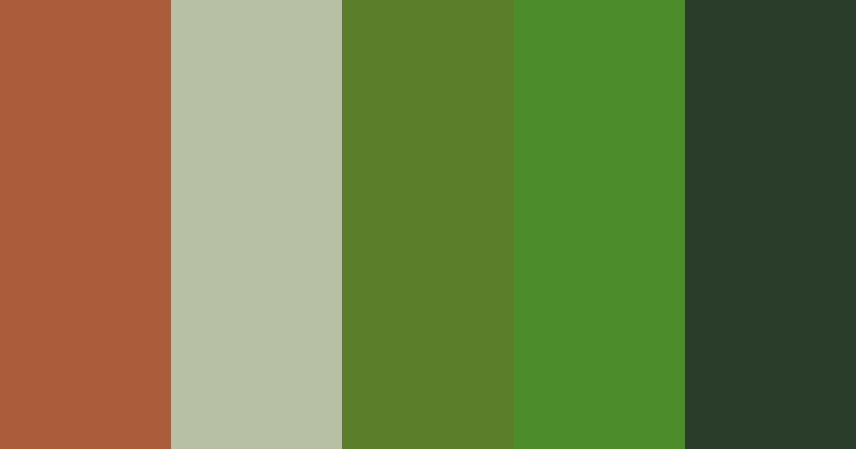 Download celtic warriors color palette PNG image (landscape)