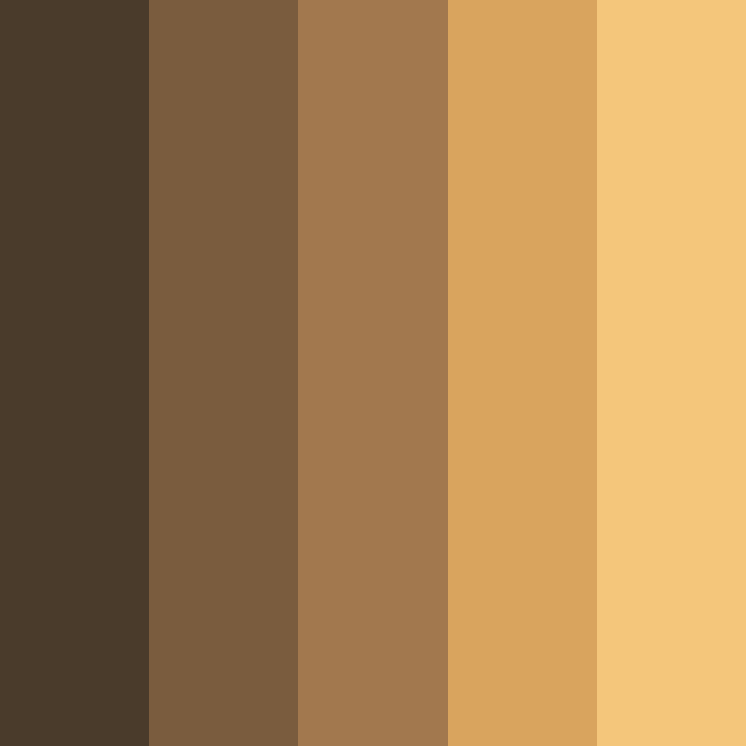 Download barbarian color palette PNG image (square)