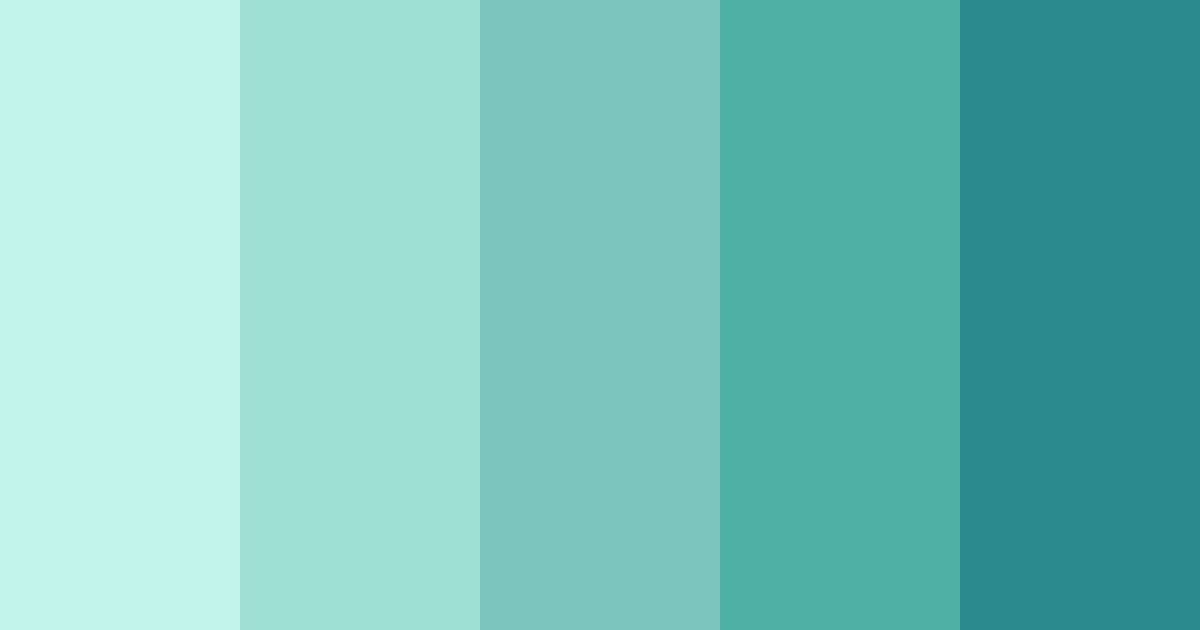 Download mint garden color palette PNG image (landscape)