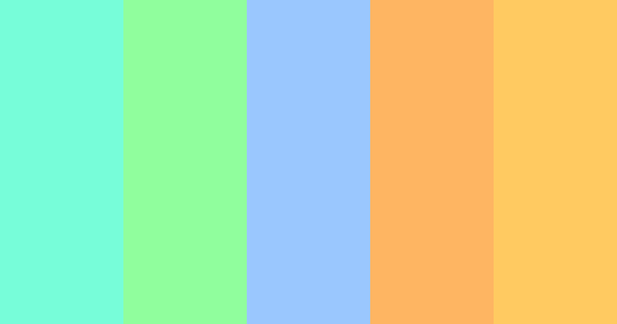 Download movilidad sustentable color palette PNG image (landscape)