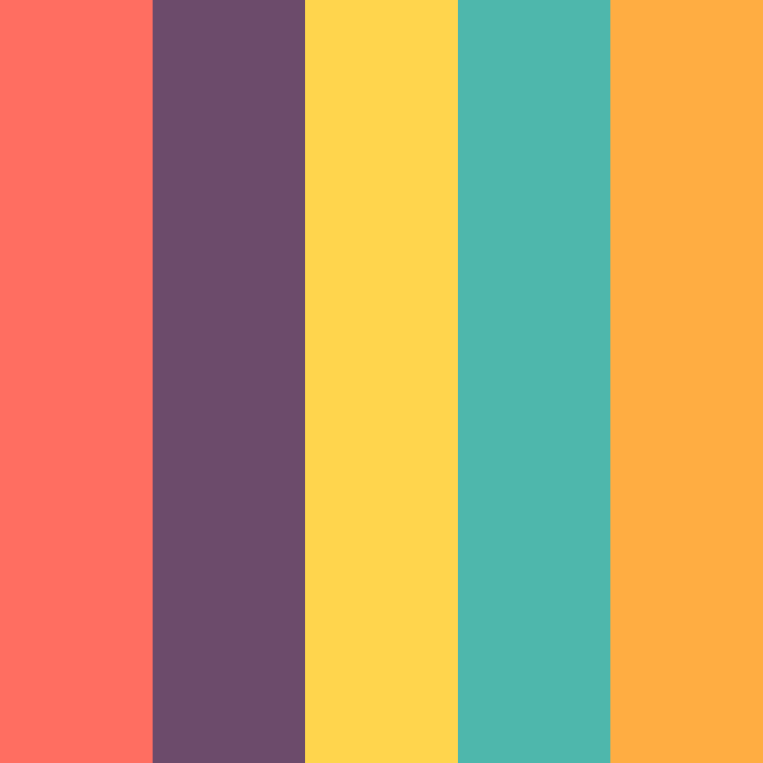 Download callie zombiecake color palette PNG image (square)