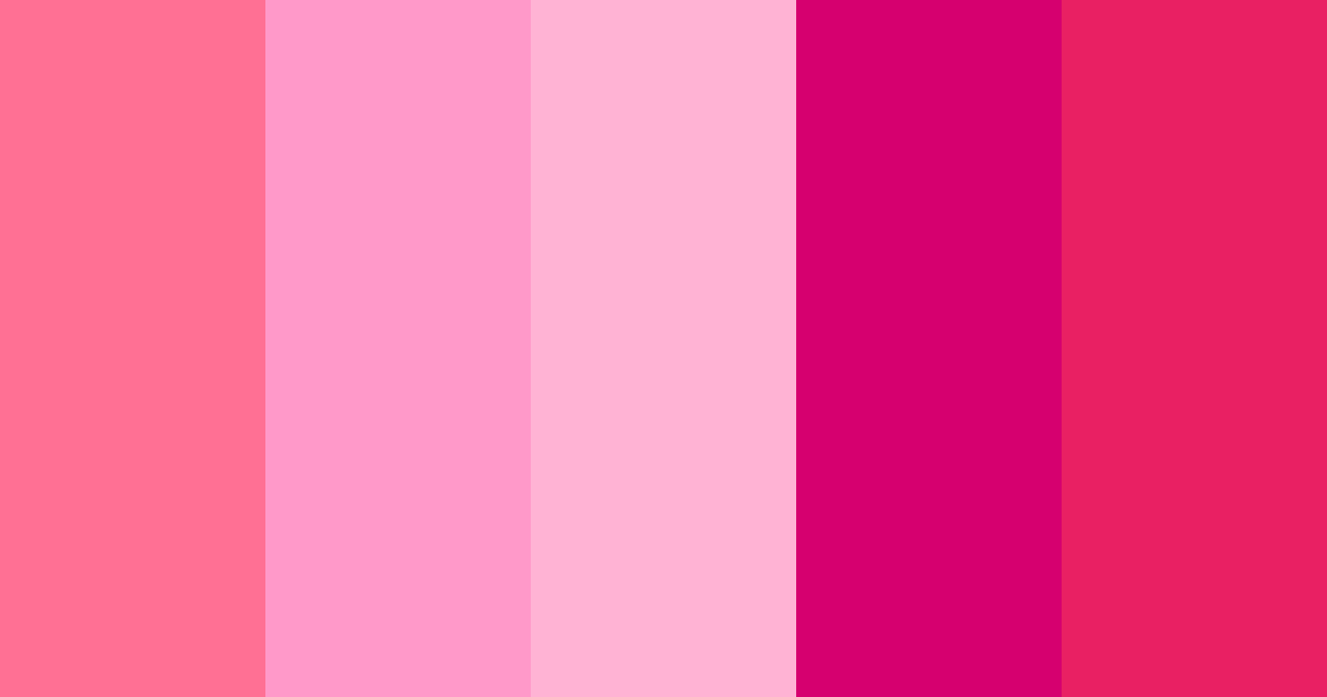 Download barbie dreamland color palette PNG image (landscape)