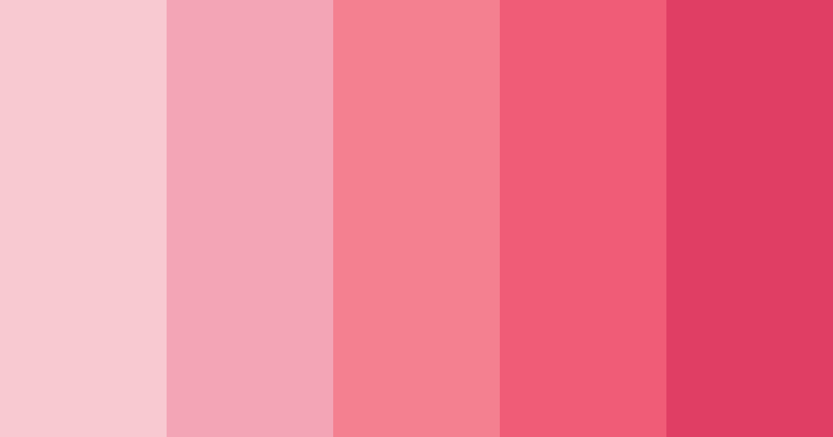 Download fairy blossom color palette PNG image (landscape)