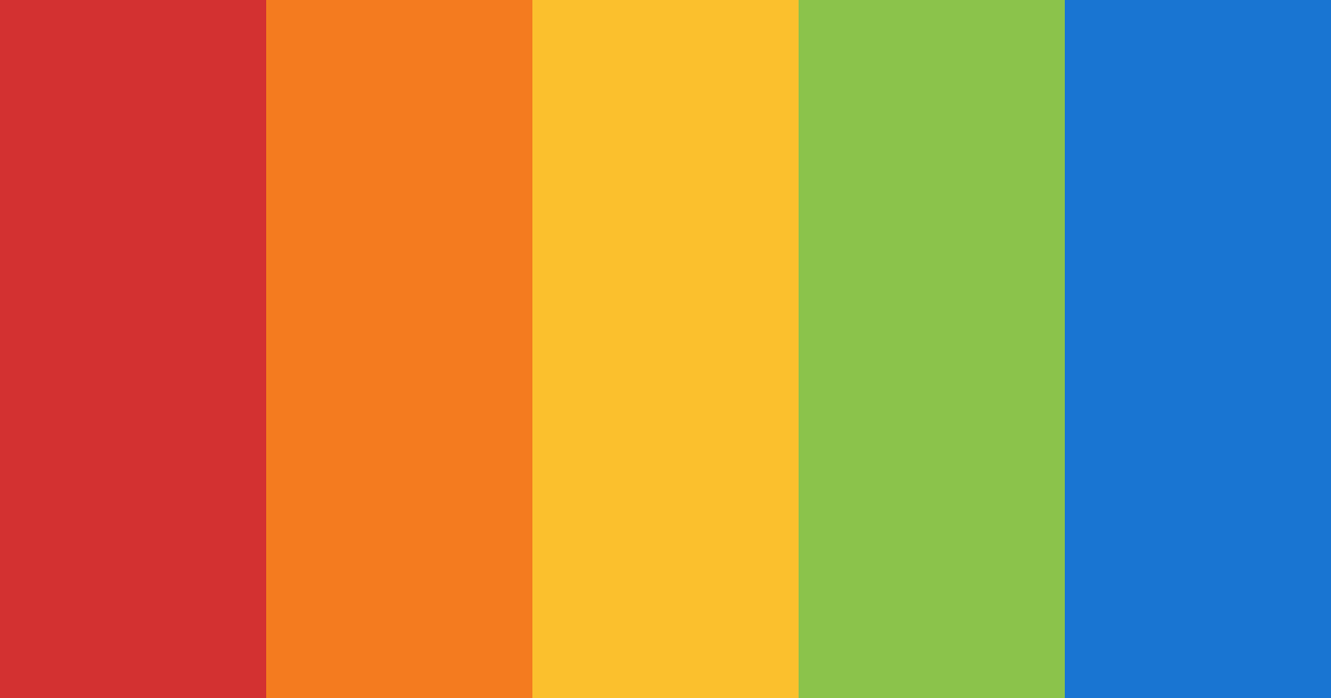 Download barber shop 70s color palette PNG image (landscape)