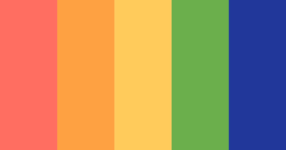 Download 60s rock 'n' roll band color palette PNG image (landscape)