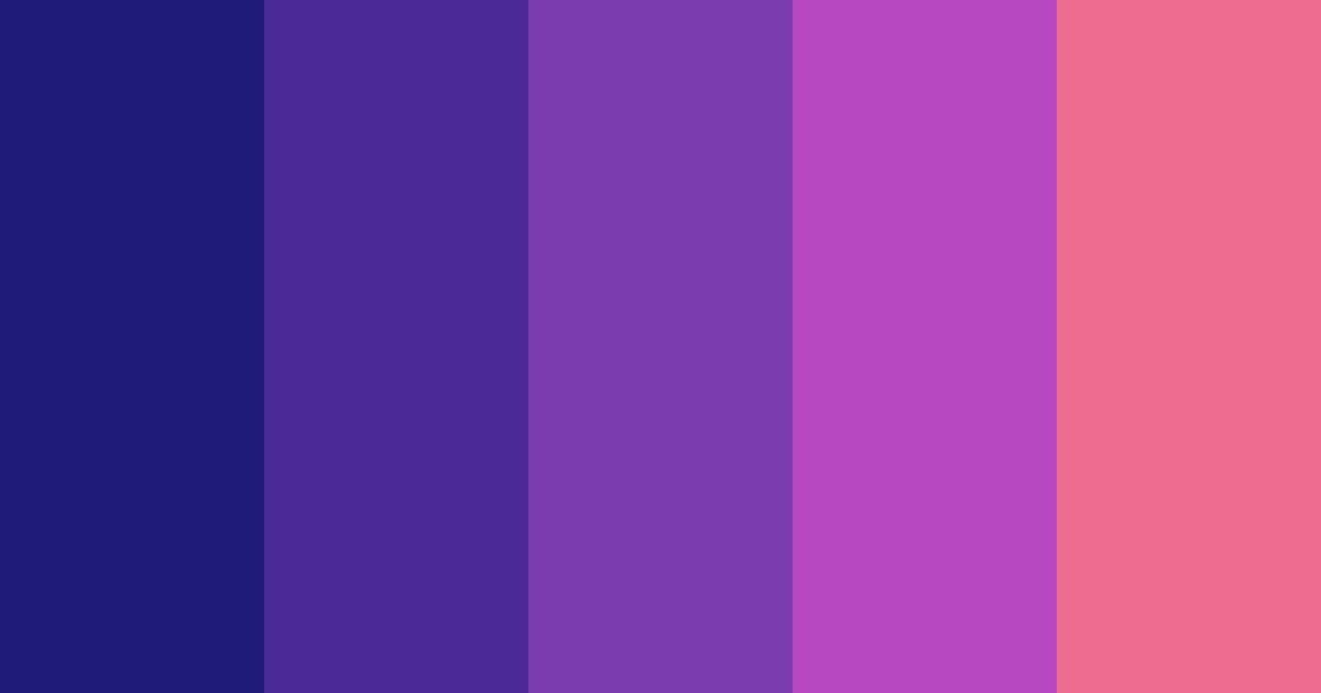 Download night dream color palette PNG image (landscape)