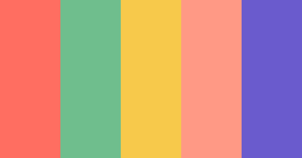 Download gen z color palette PNG image (landscape)