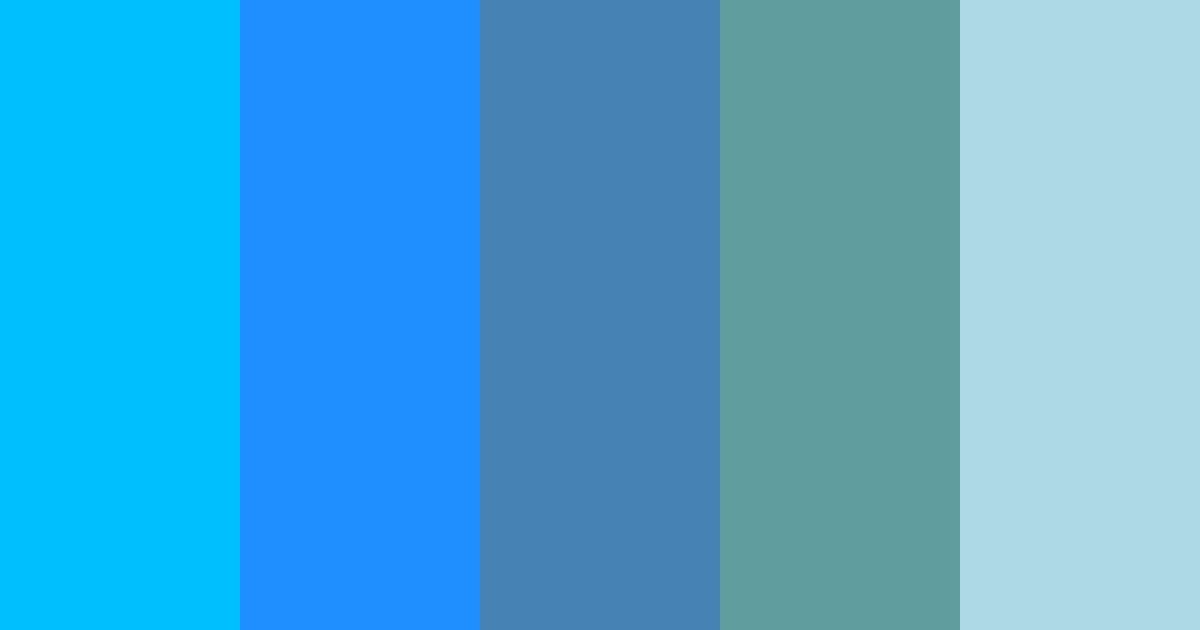 Download y2k blue color palette PNG image (landscape)