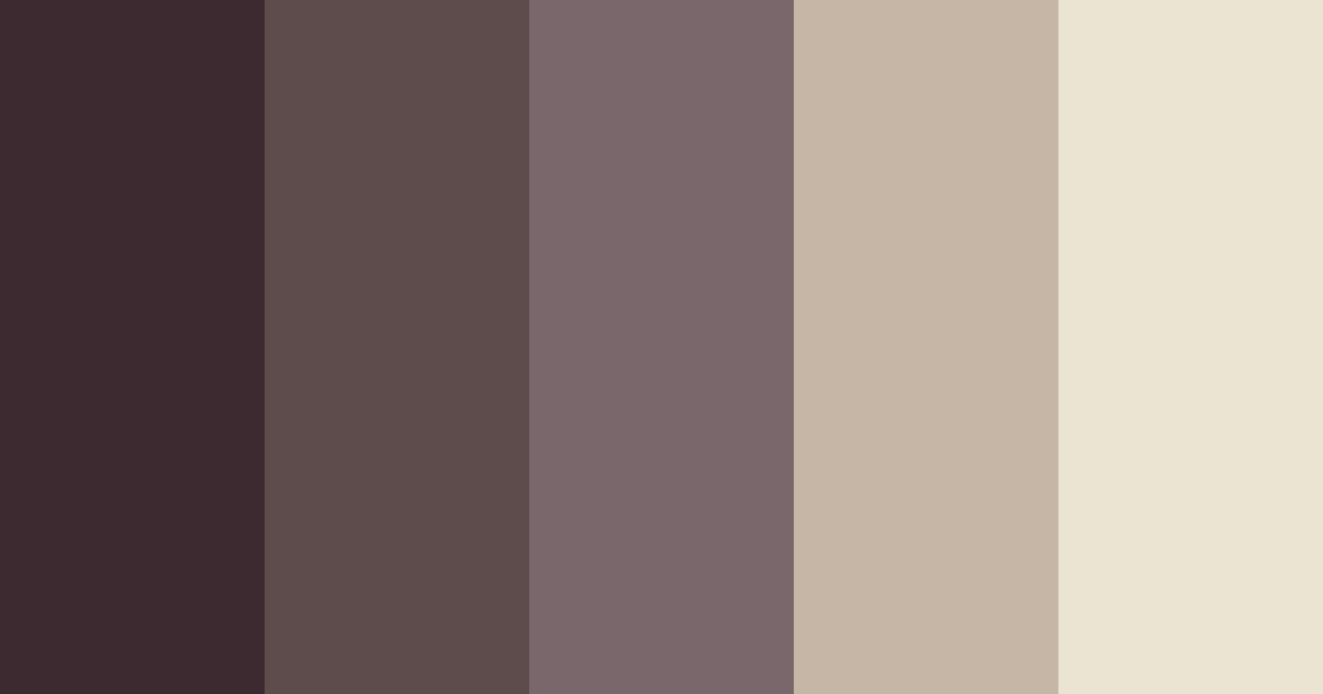 Download dark academia color palette PNG image (landscape)