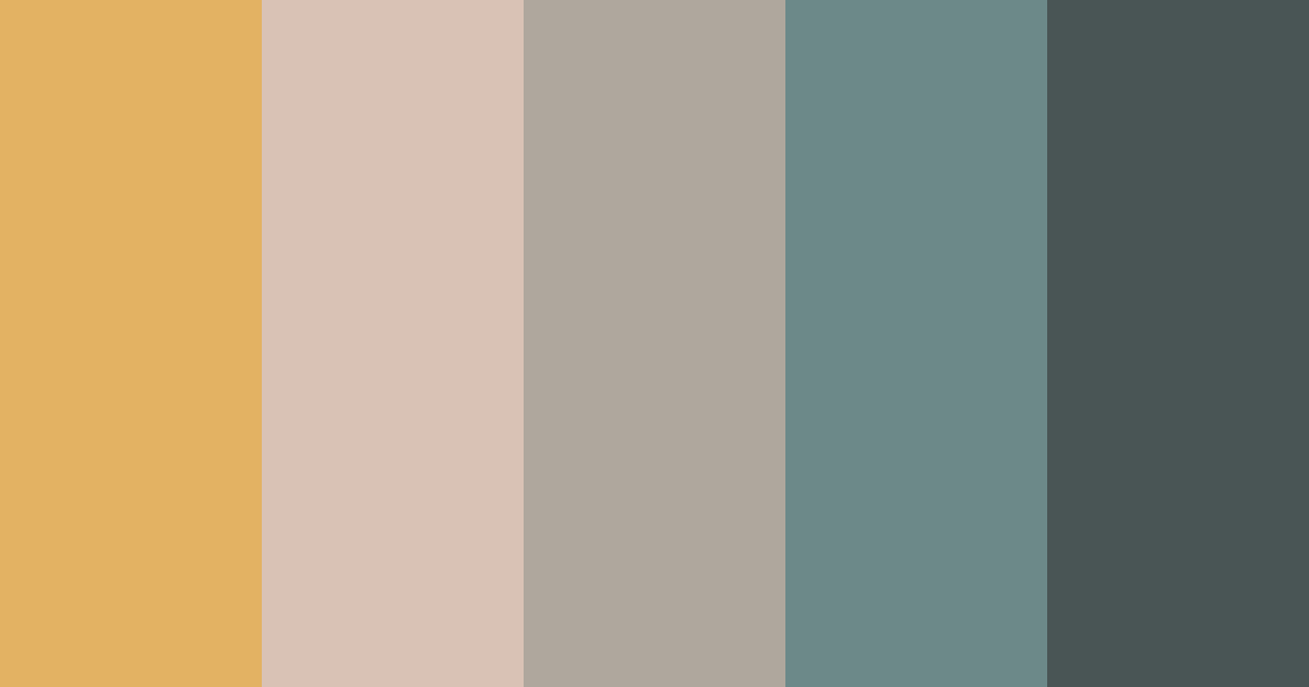 Download cozy scandinavian vintage color palette PNG image (landscape)