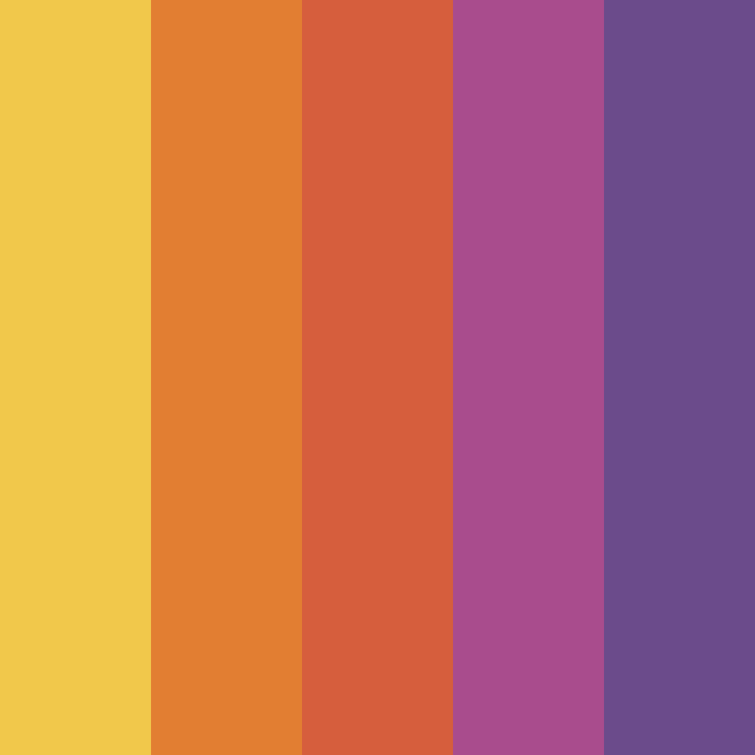 Download john lennon color palette PNG image (square)