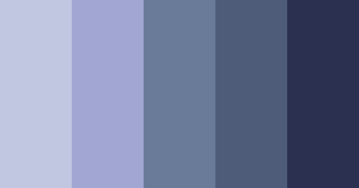 Download moonlit serenity color palette PNG image (landscape)