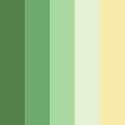 Hippie Dream in ヒッピー Color Palettes