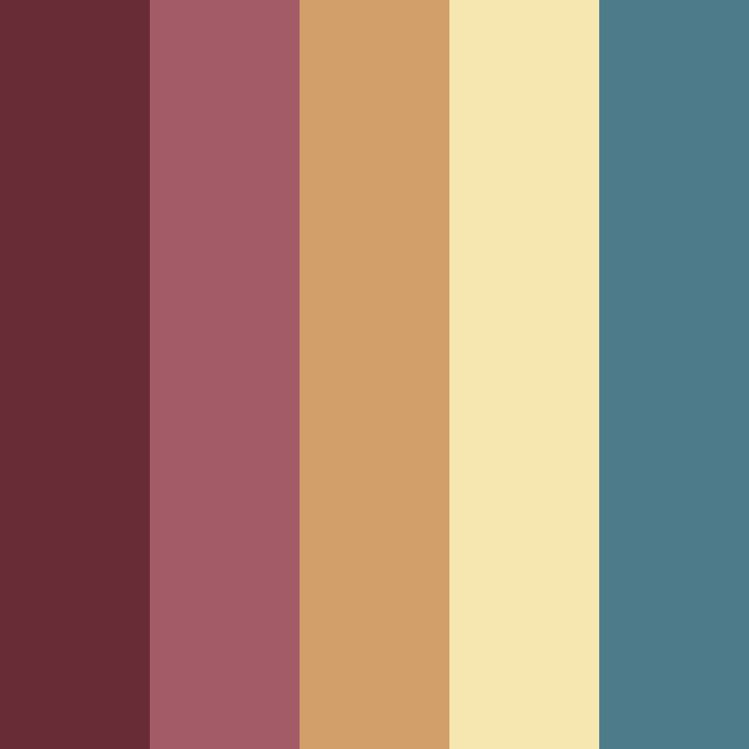 Download vino tinto color palette PNG image (square)