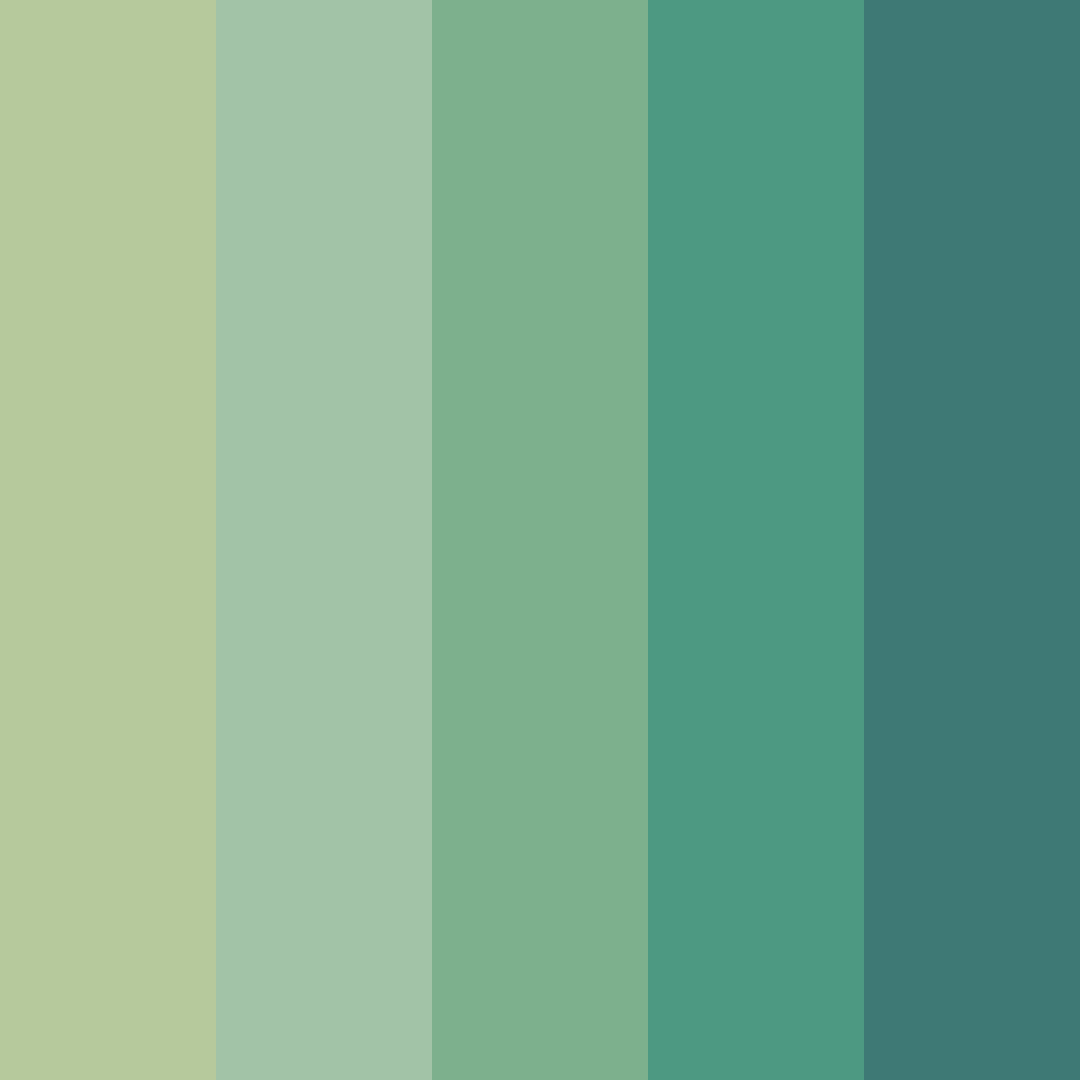 Download sage dream color palette PNG image (square)