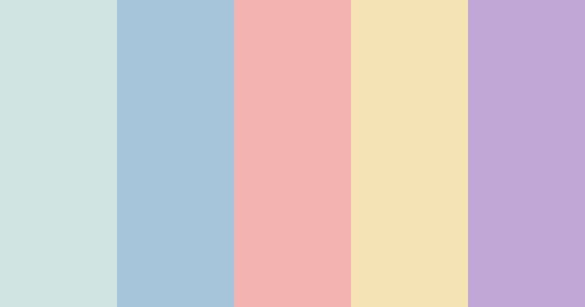 Download scandinavian serenity color palette PNG image (landscape)