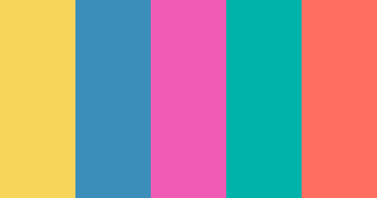 Download calm and happy 70s color palette PNG image (landscape)