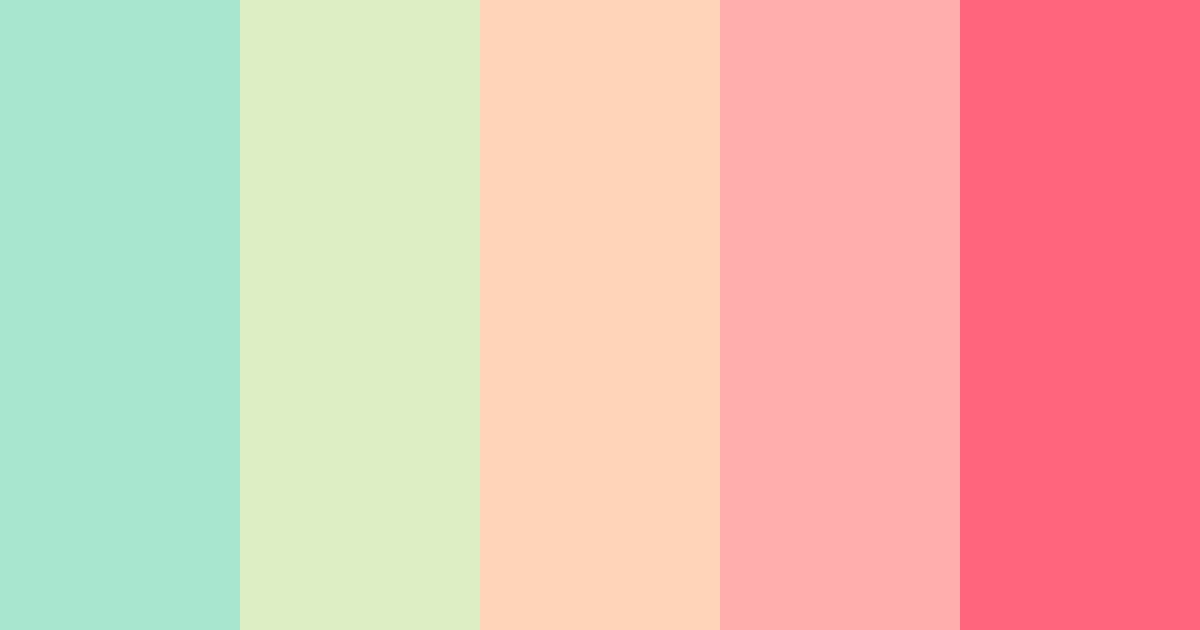 Download mint marrow color palette PNG image (landscape)