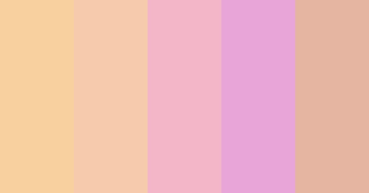 Download sunlit skin color palette PNG image (landscape)