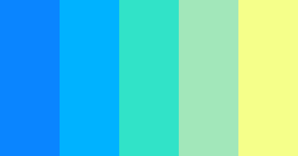 Download tech color palette PNG image (landscape)