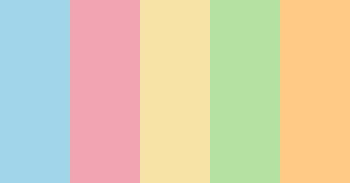 Download calm coastal color palette PNG image (landscape)