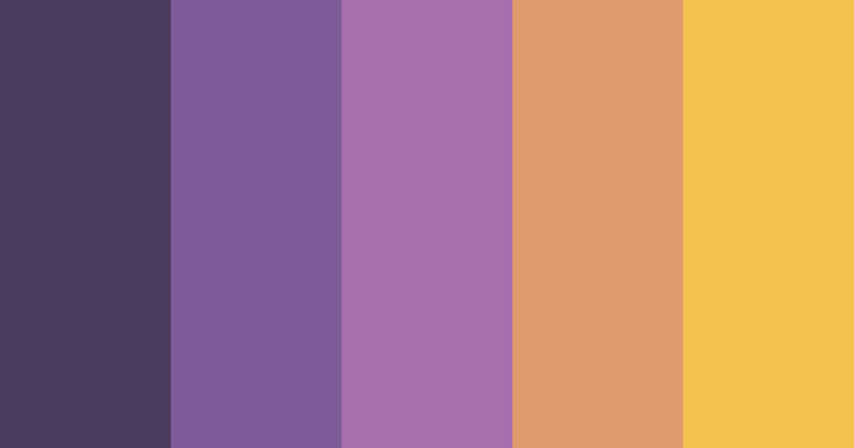 Download supernatural color palette PNG image (landscape)