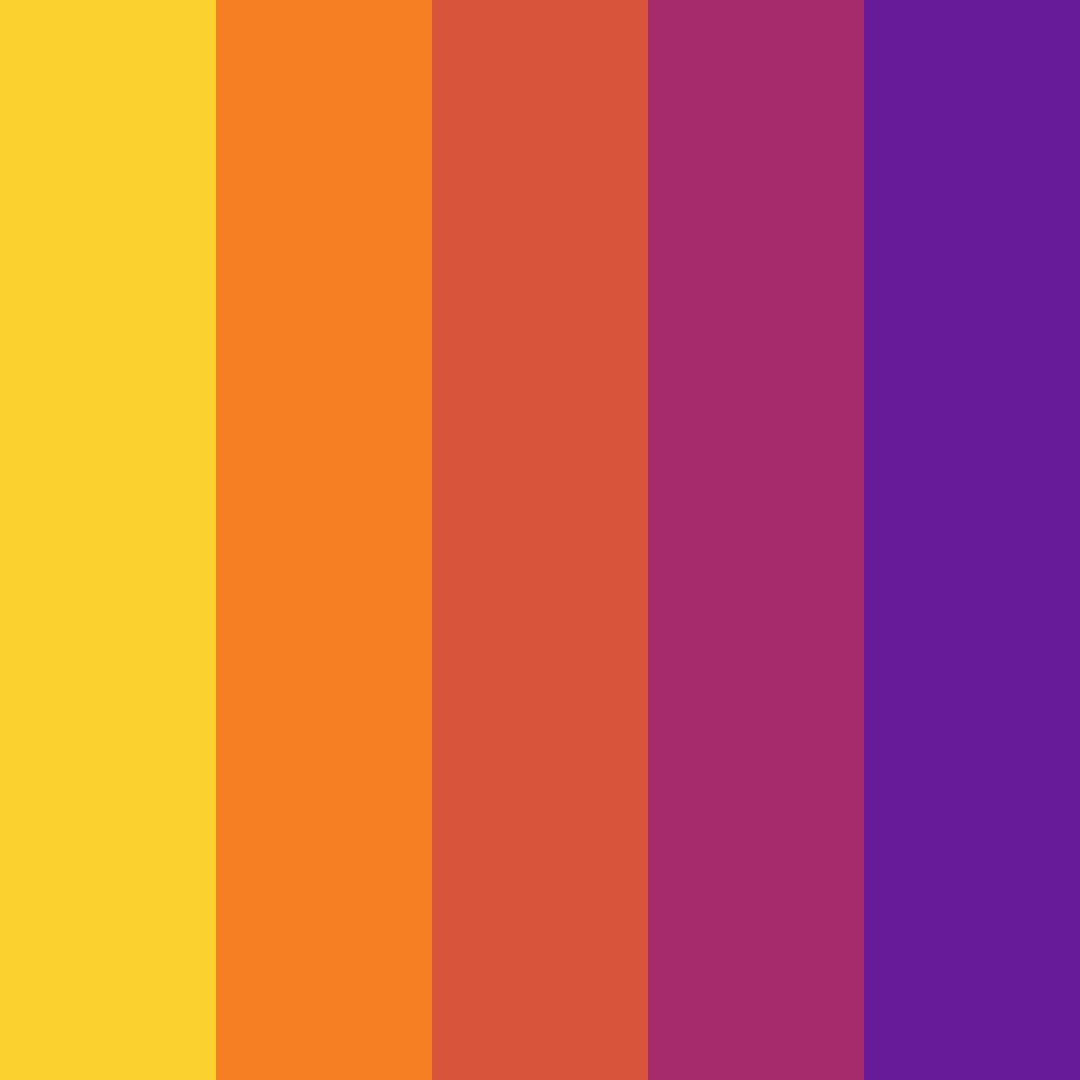 Download yuri color palette PNG image (square)