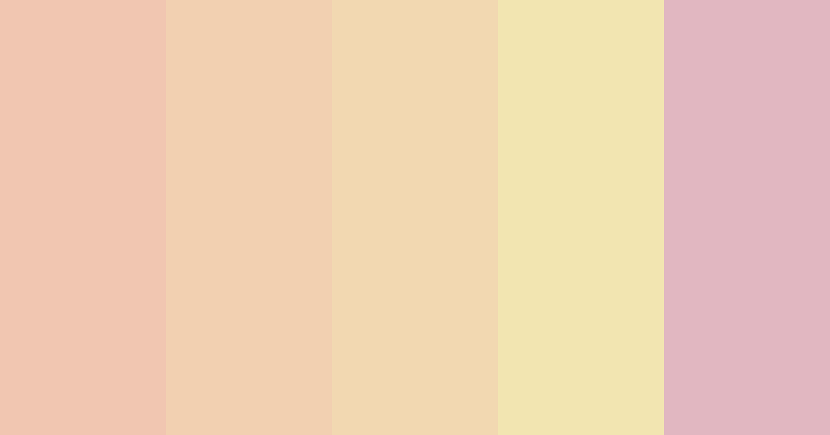 Download soft skin color palette PNG image (landscape)