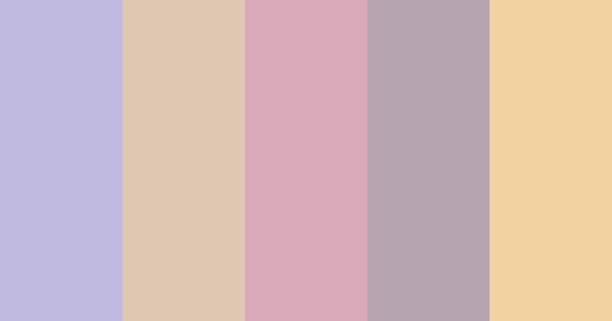 Download luxury elegance color palette PNG image (landscape)