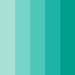 Icy Mint in Frío Color Palettes