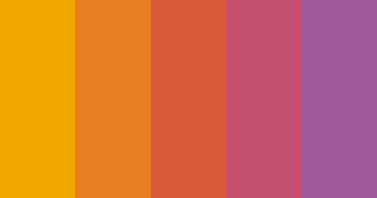 Download retro vibes color palette PNG image (landscape)
