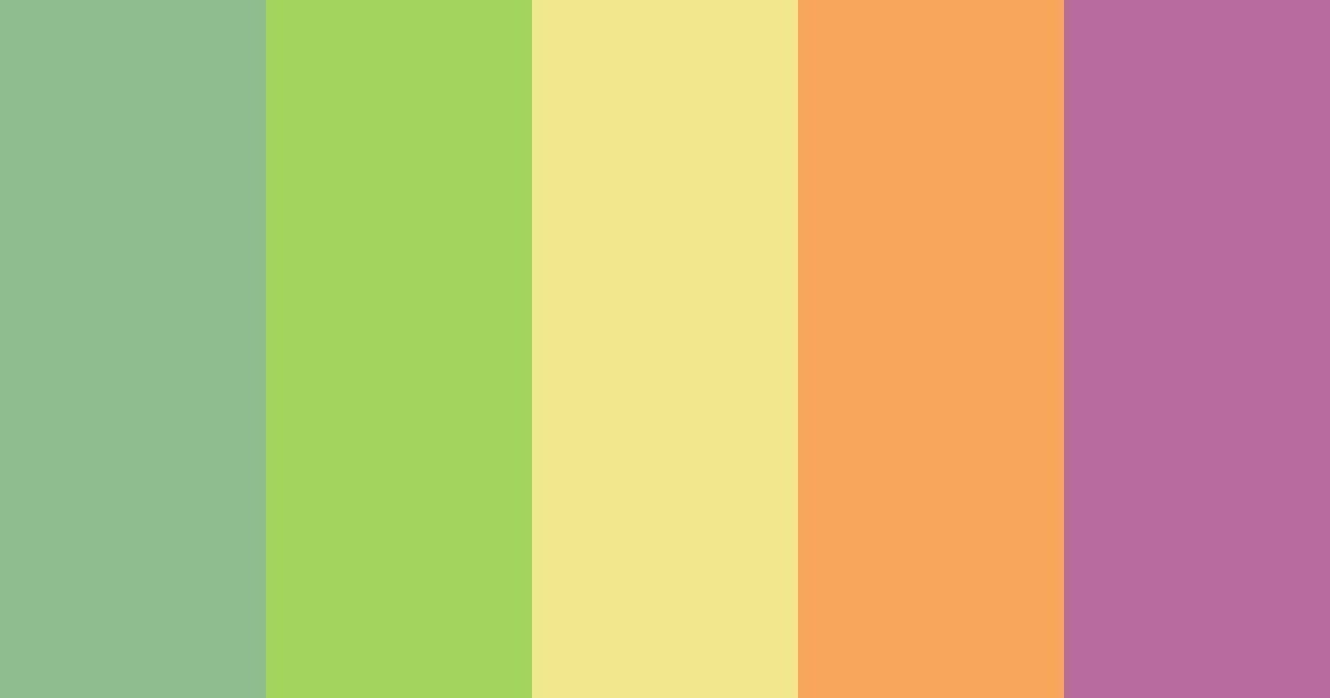Download garden witch color palette PNG image (landscape)
