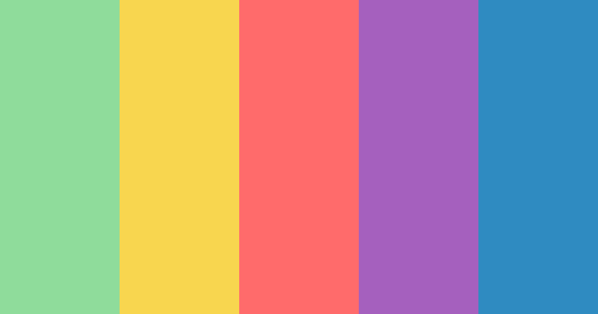 Slime Rancher Color Palette