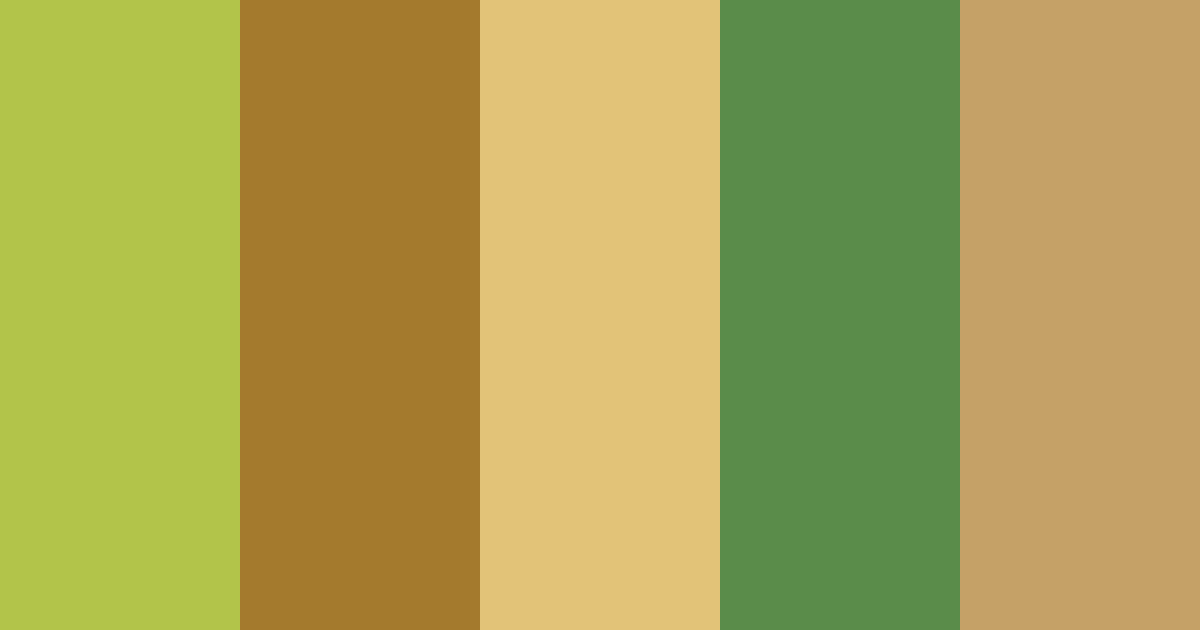 Download ranger's bounty color palette PNG image (landscape)