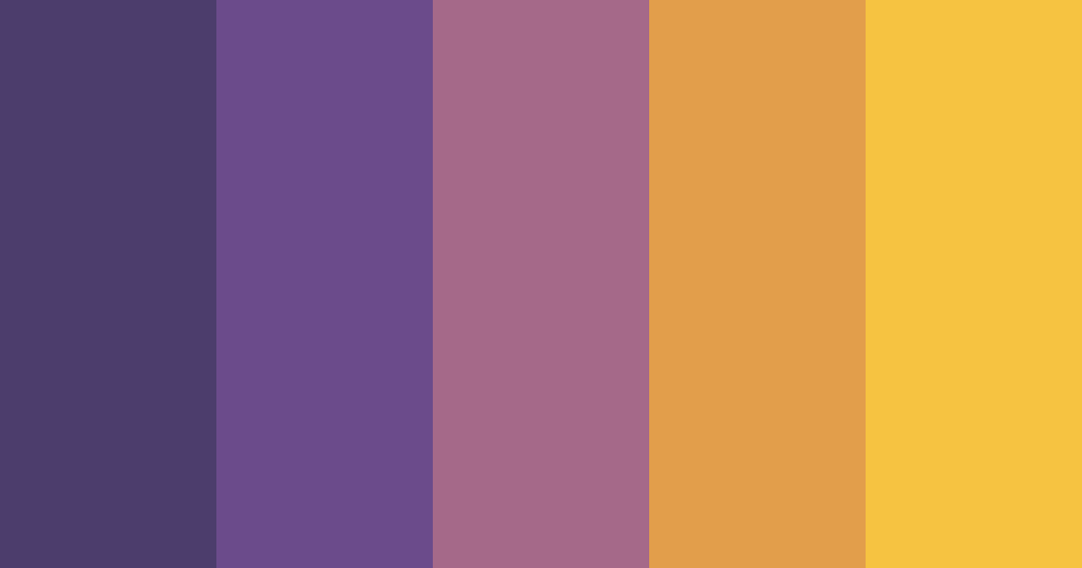 Download jewel tones color palette PNG image (landscape)
