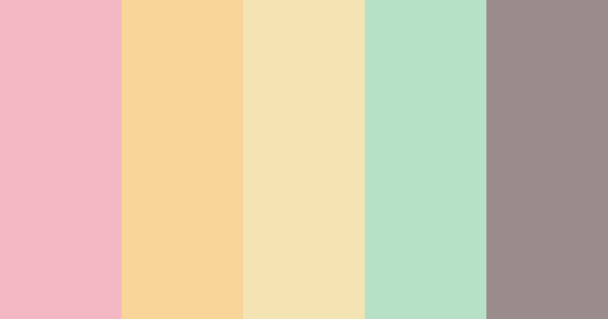 Download pastel warm zombie apocalypse color palette PNG image (landscape)