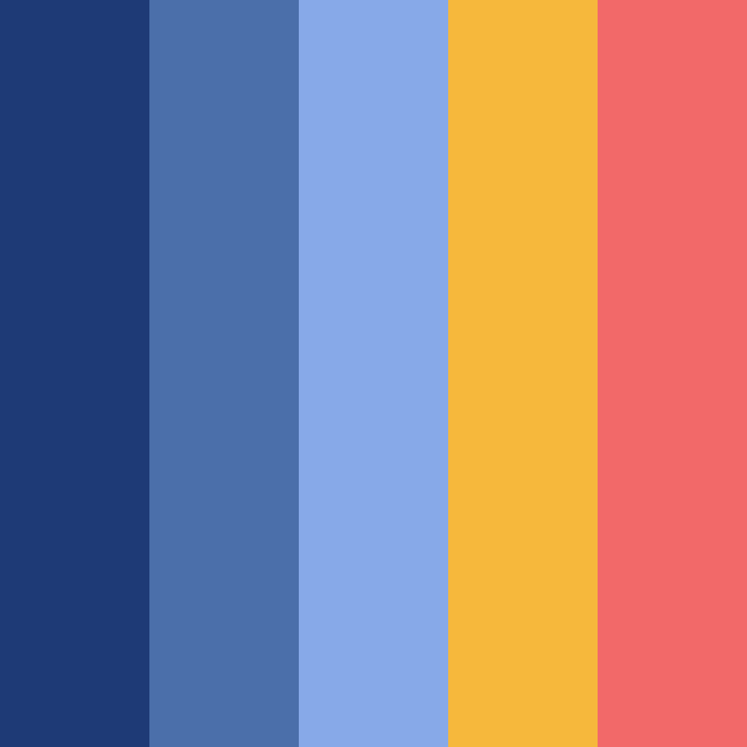 Download 1993 vhs color palette PNG image (square)