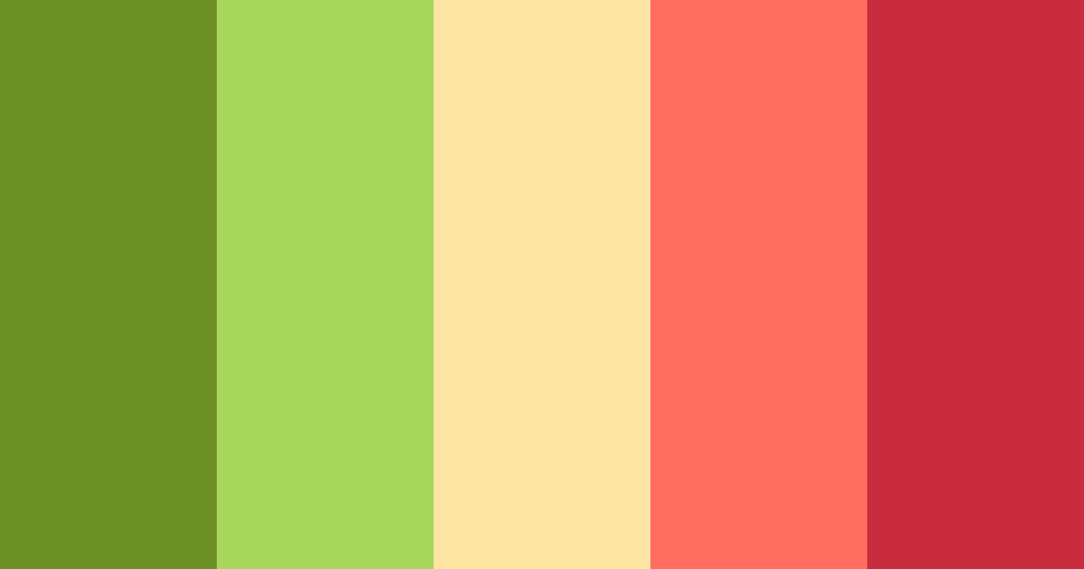 Download the grinch color palette PNG image (landscape)