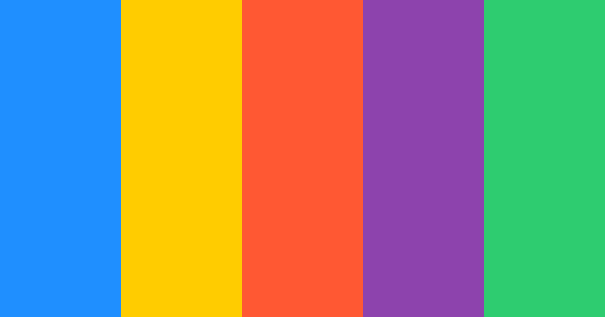 Download sonic the hedgehog color palette PNG image (landscape)